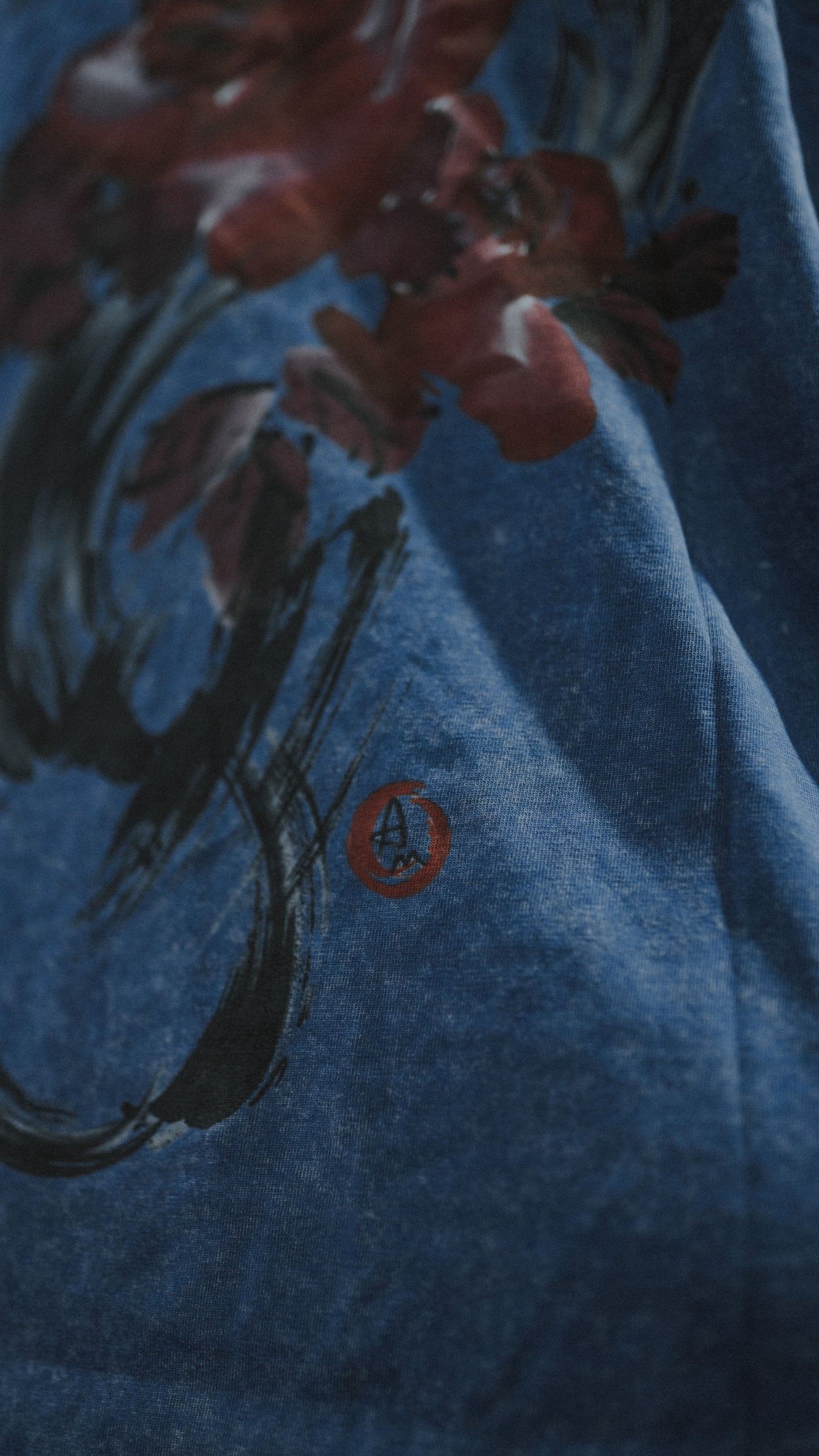 Blue 大 T-Shirt