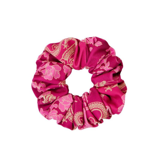Pink QiPao Scrunchie - 大 (Big)