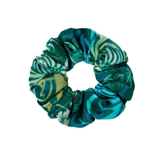 Green QiPao Scrunchie - 梦 (Dream)